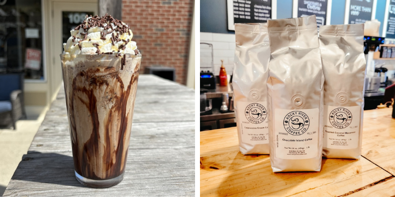 rocky river coffee co offers a variety of coffee products